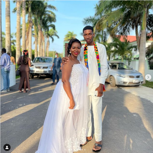More pictures of Portia Asare's wedding to Mr. Raymond surfaces online