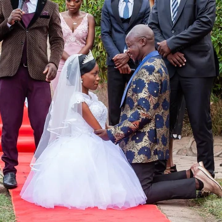 This is beautiful: lady without arms and legs finds love, as beautiful wedding photos of the couple surfaces online