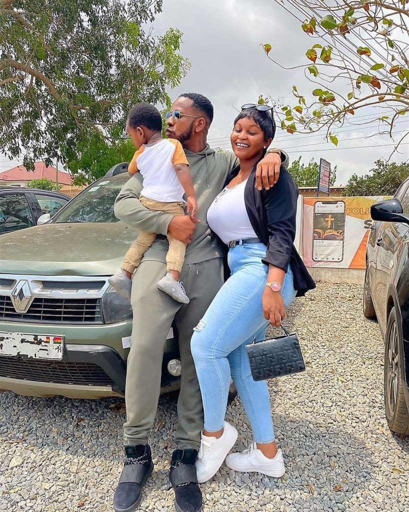 Yolo actor Cyril shares a photo of his beautiful wife and son online (photo)