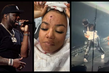 50 Cent Suspect In Criminal Battery After Throwing Mic At A Fan