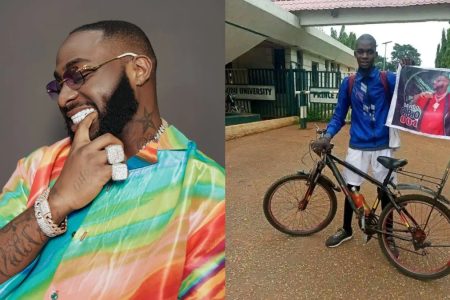 Davido Viral Cyclist Fan Rejected his Money